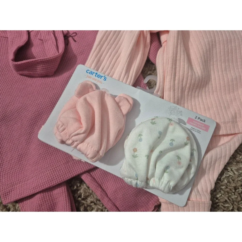 Carter's Baby girl newborn bundle new with tags